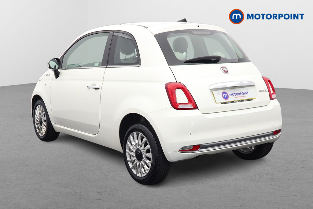 Fiat 500 Dolcevita Manual Petrol-Electric Hybrid Hatchback - Stock Number (1543187) - Passenger side rear corner