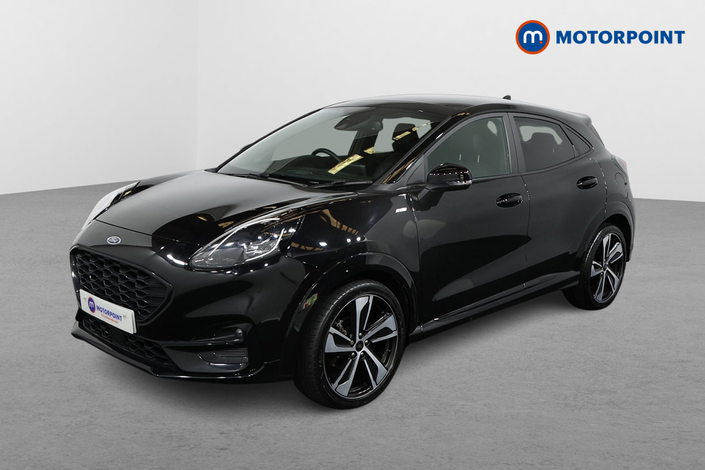 Ford Puma St-Line X Manual Petrol-Electric Hybrid SUV - Stock Number (1545170) - Passenger side front corner