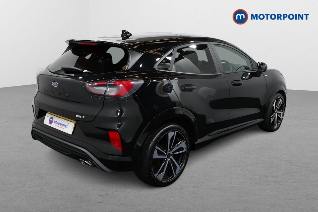 Ford Puma St-Line X Manual Petrol-Electric Hybrid SUV - Stock Number (1545170) - Drivers side rear corner
