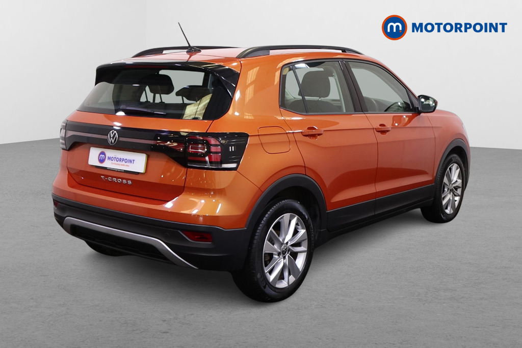 Volkswagen T-Cross SE Manual Petrol SUV - Stock Number (1545873) - Drivers side rear corner