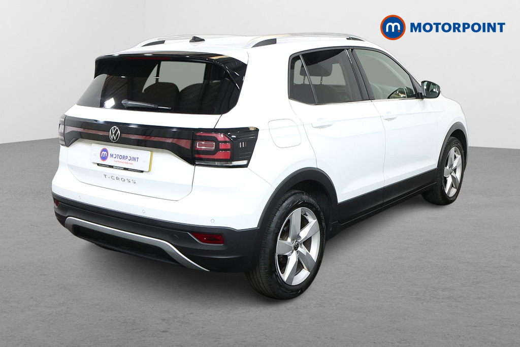 Volkswagen T-Cross SEL Manual Petrol SUV - Stock Number (1546697) - Drivers side rear corner