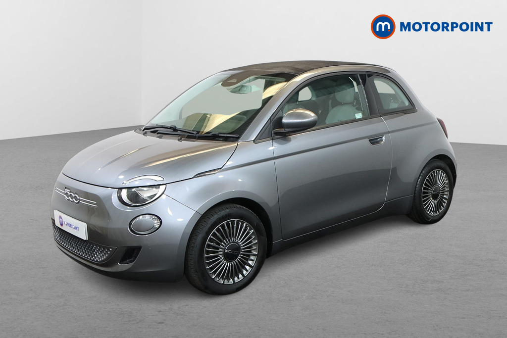 Fiat 500 Icon Automatic Electric Convertible - Stock Number (1547581) - Passenger side front corner