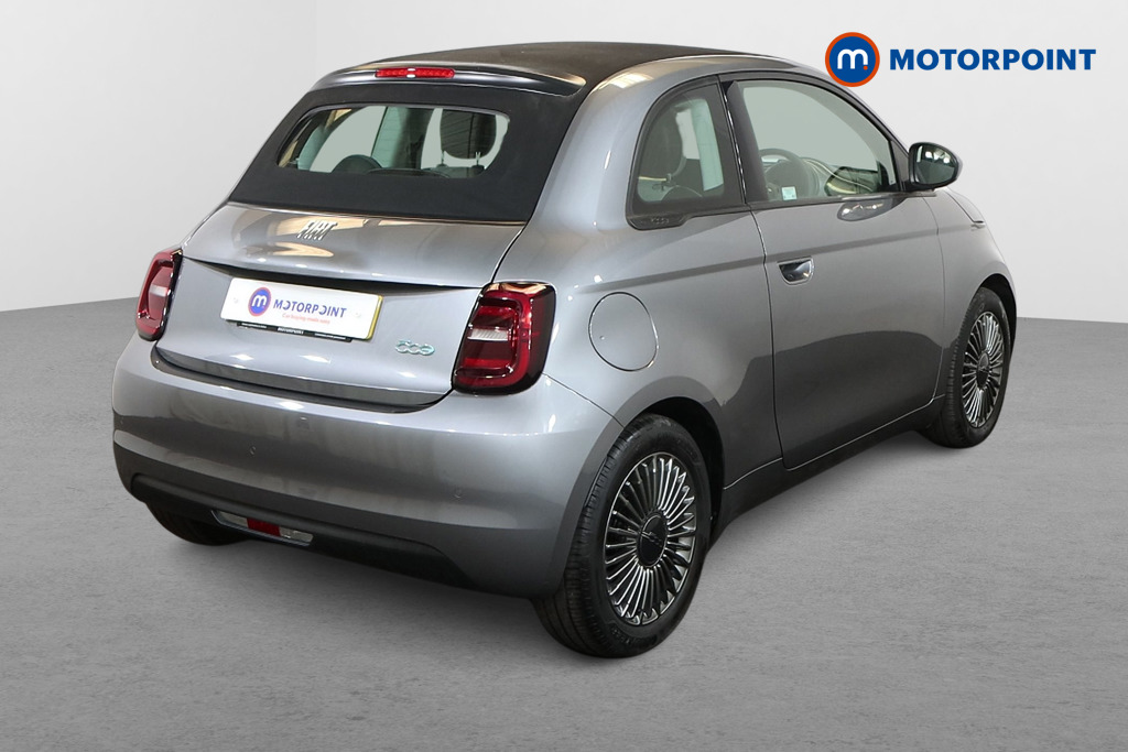 Fiat 500 Icon Automatic Electric Convertible - Stock Number (1547581) - Drivers side rear corner