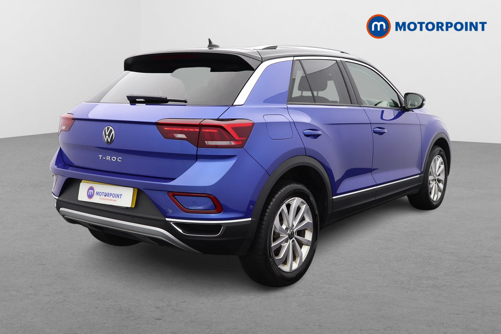 Volkswagen T-Roc Style Automatic Petrol SUV - Stock Number (1548975) - Drivers side rear corner