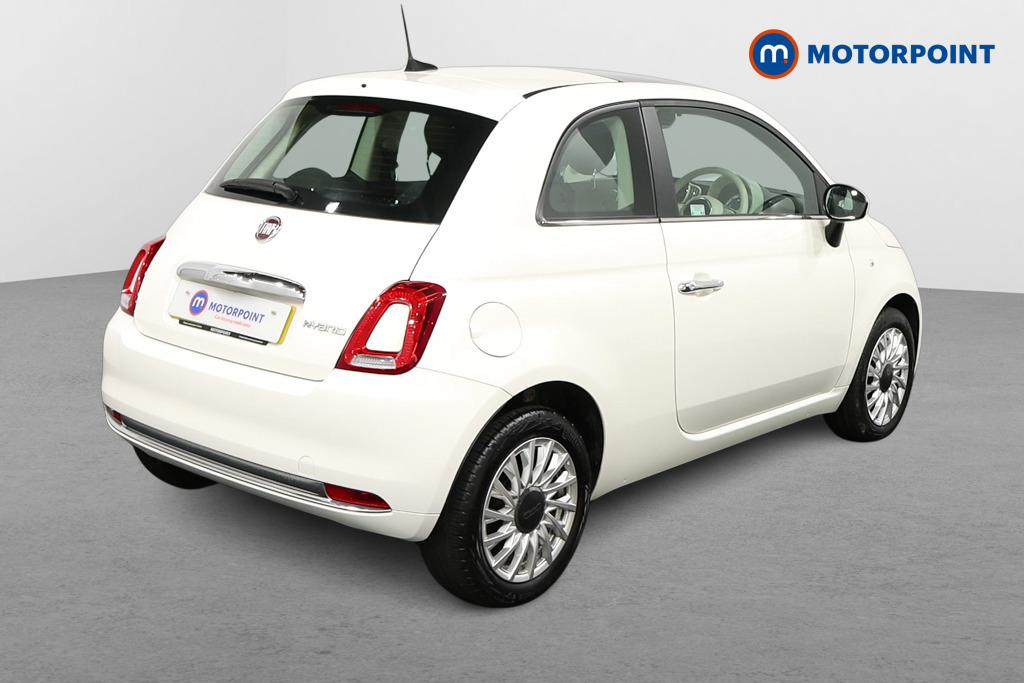 Fiat 500 1.0 Mild Hybrid 3Dr Manual Petrol-Electric Hybrid Hatchback - Stock Number (1549852) - Drivers side rear corner
