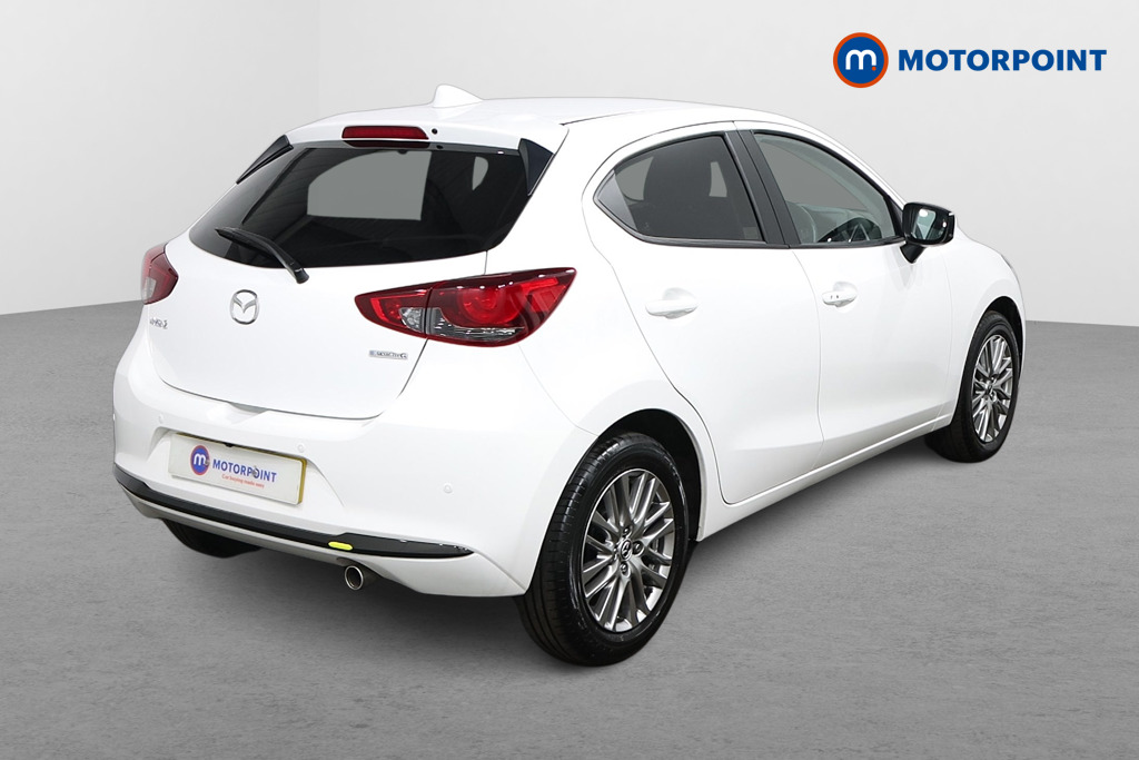 Mazda 2 Exclusive-Line Manual Petrol-Electric Hybrid Hatchback - Stock Number (1551248) - Drivers side rear corner