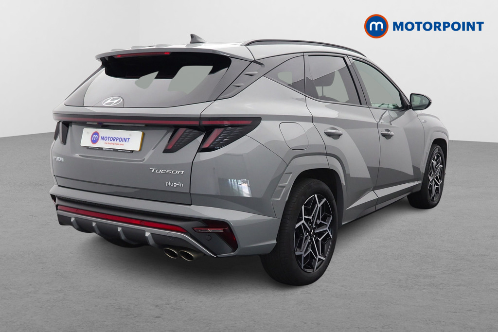 Hyundai Tucson N Line Automatic Petrol Plug-In Hybrid SUV - Stock Number (1551277) - Drivers side rear corner