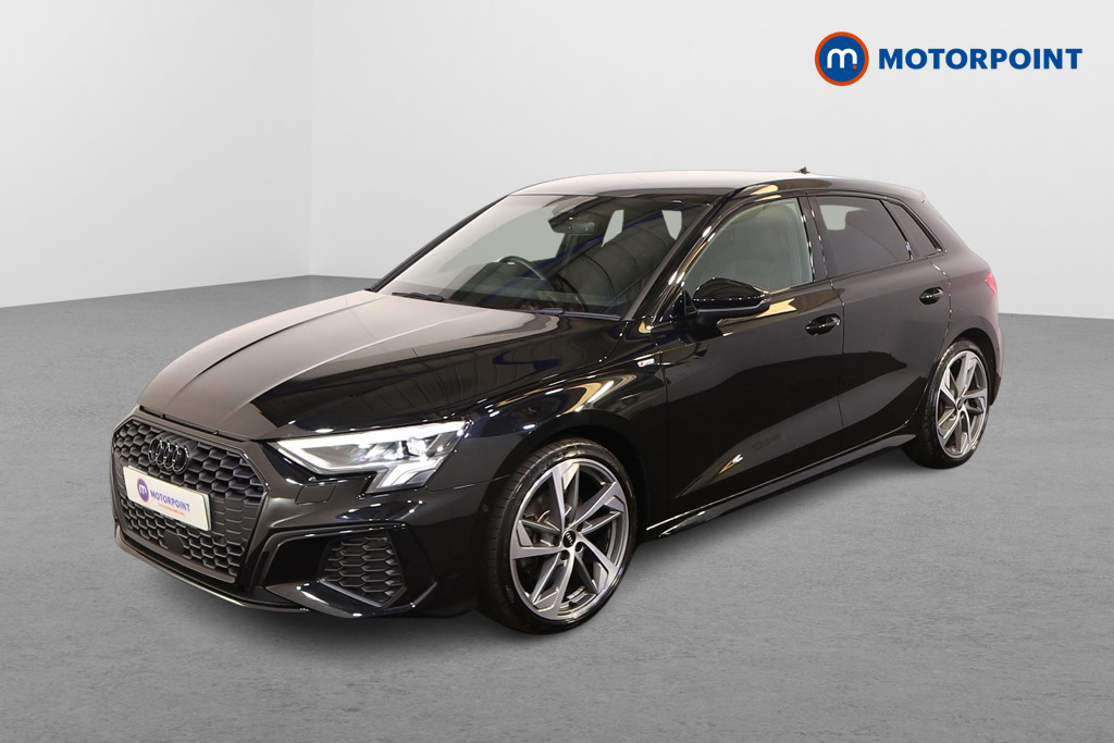 Audi A3 Black Edition Automatic Petrol Hatchback - Stock Number (1552902) - Passenger side front corner