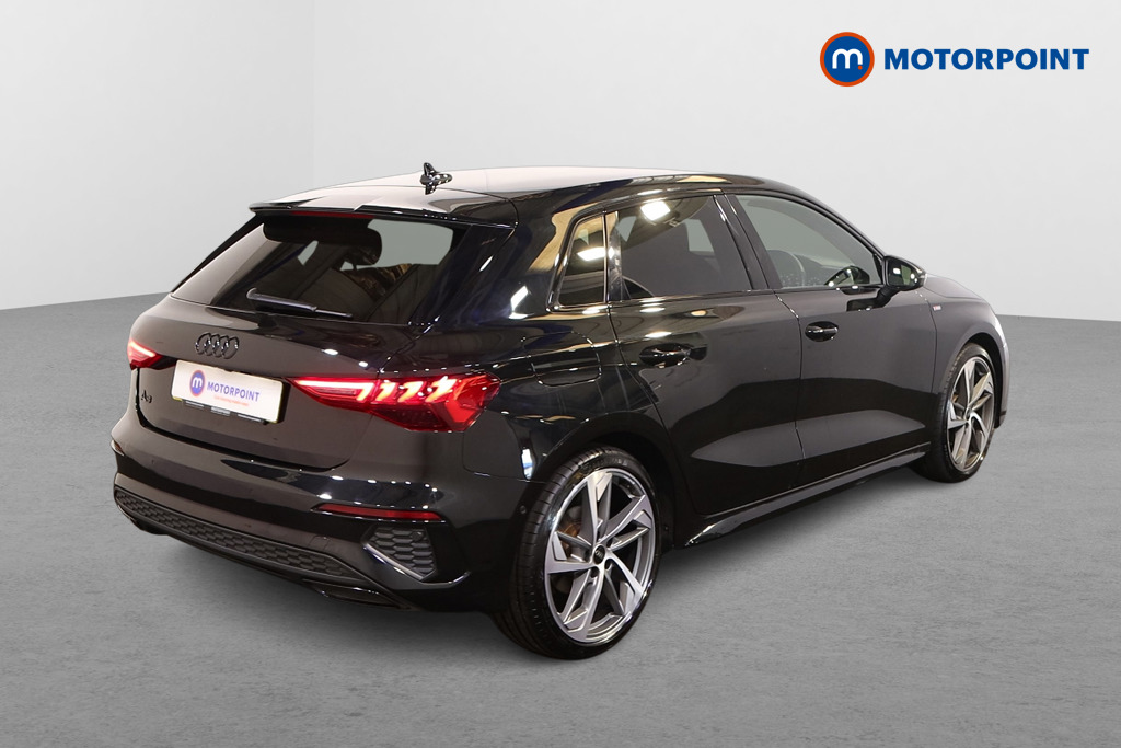Audi A3 Black Edition Automatic Petrol Hatchback - Stock Number (1552902) - Drivers side rear corner