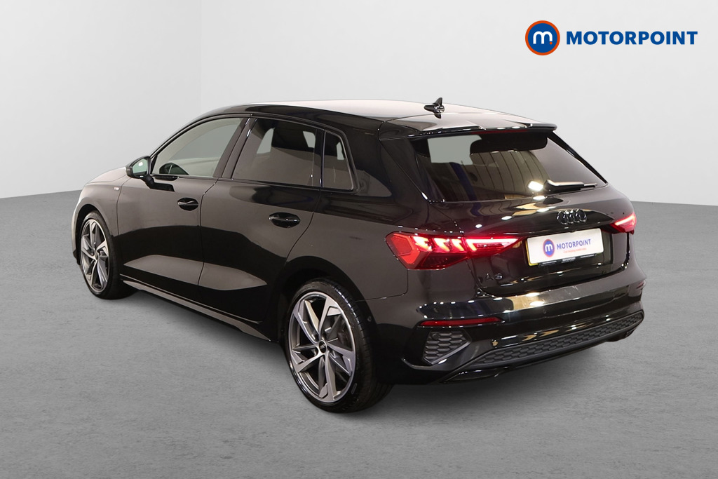 Audi A3 Black Edition Automatic Petrol Hatchback - Stock Number (1552902) - Passenger side rear corner