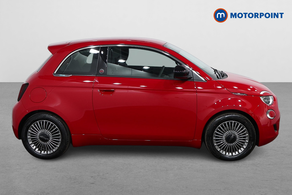 Fiat 500 RED Automatic Electric Hatchback - Stock Number (1554194) - Drivers side
