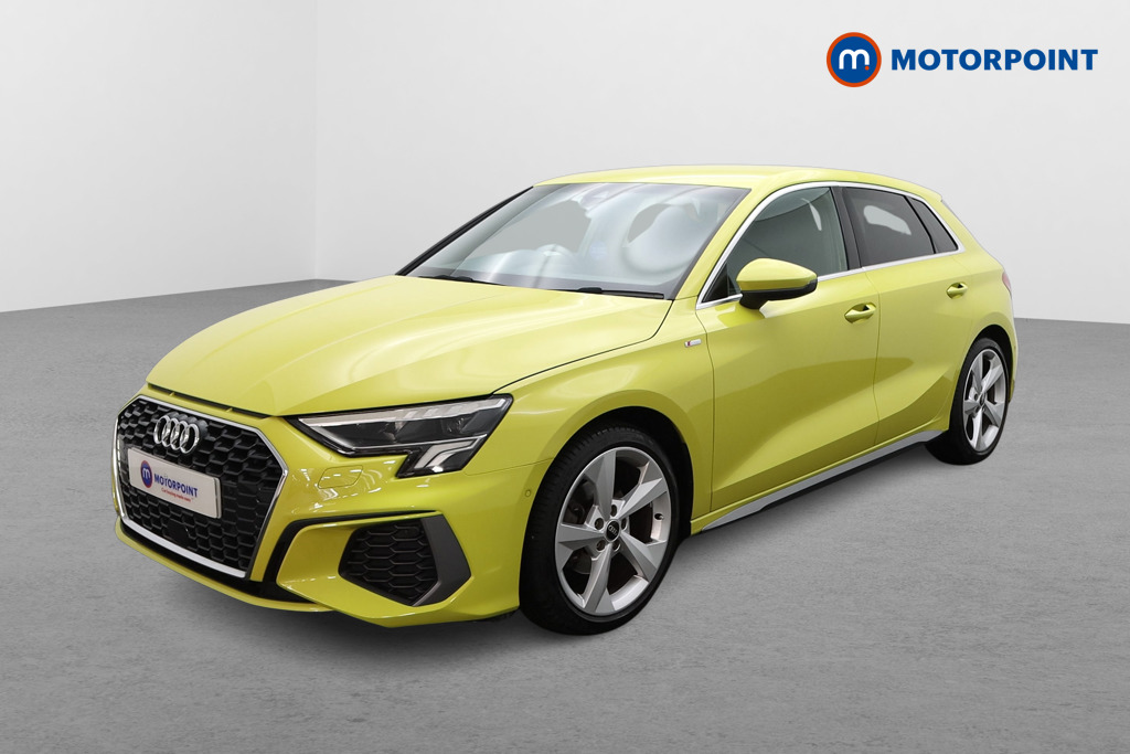 Audi A3 S Line Automatic Petrol Hatchback - Stock Number (1554290) - Passenger side front corner