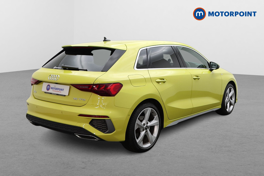 Audi A3 S Line Automatic Petrol Hatchback - Stock Number (1554290) - Drivers side rear corner