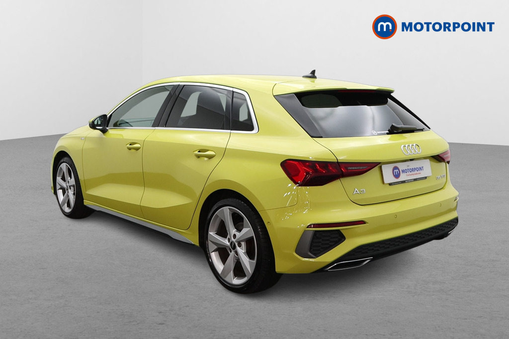 Audi A3 S Line Automatic Petrol Hatchback - Stock Number (1554290) - Passenger side rear corner