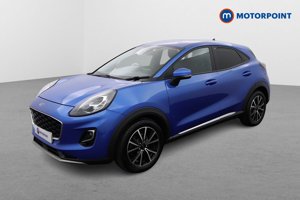 Ford Puma Titanium Manual Petrol-Electric Hybrid SUV - Stock Number (1522805) - Passenger side front corner