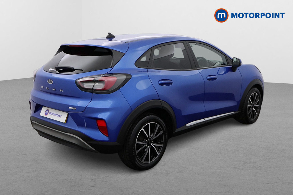 Ford Puma Titanium Manual Petrol-Electric Hybrid SUV - Stock Number (1522805) - Drivers side rear corner
