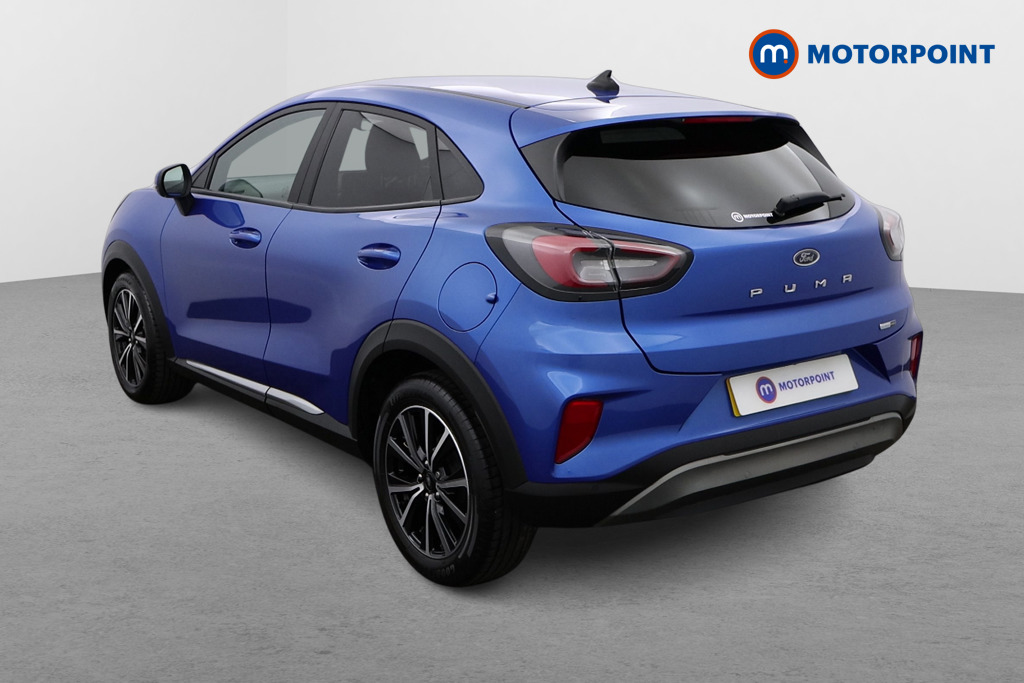 Ford Puma Titanium Manual Petrol-Electric Hybrid SUV - Stock Number (1522805) - Passenger side rear corner