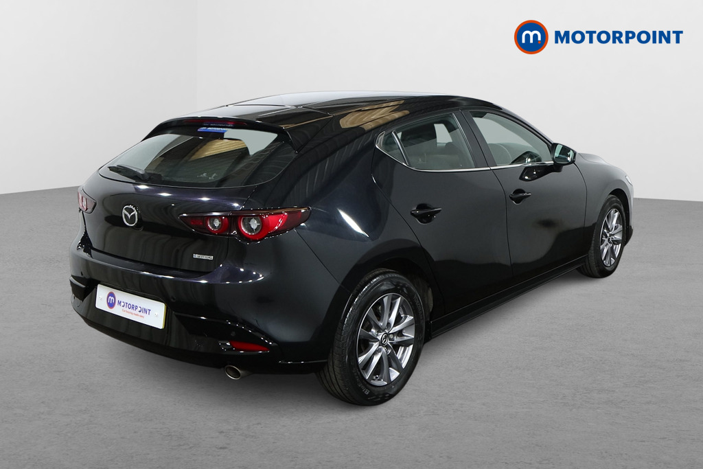 Mazda 3 Se-L Lux Automatic Petrol-Electric Hybrid Hatchback - Stock Number (1524364) - Drivers side rear corner
