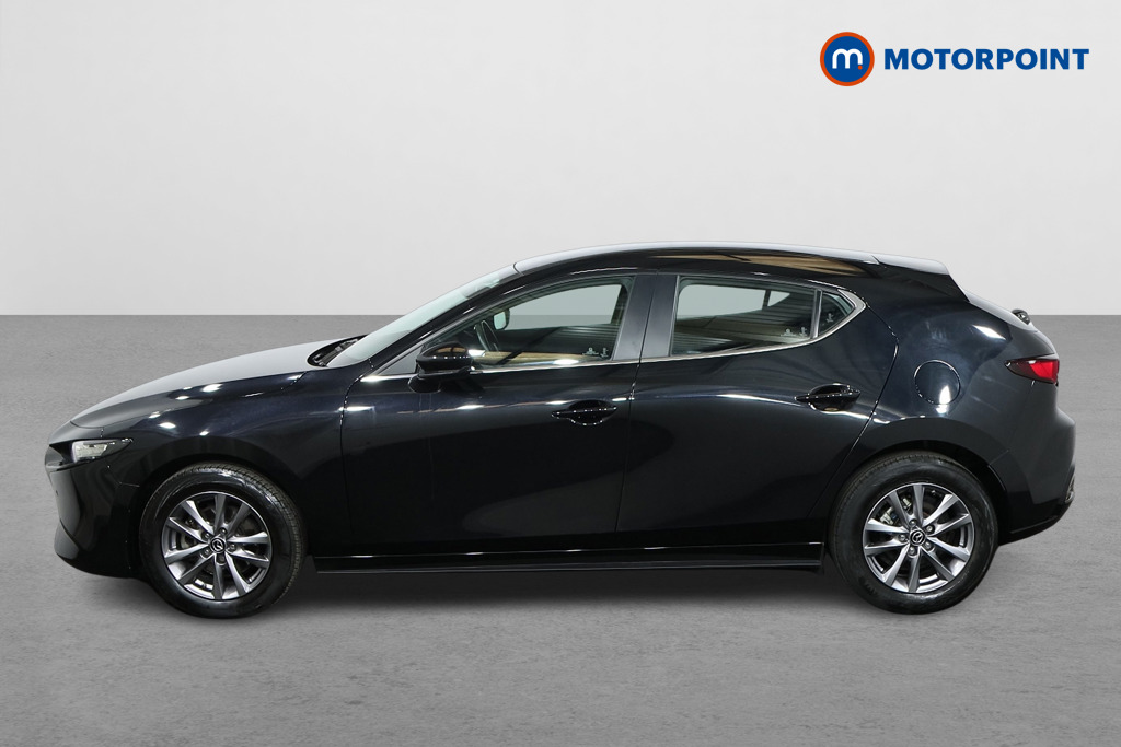 Mazda 3 Se-L Lux Automatic Petrol-Electric Hybrid Hatchback - Stock Number (1524364) - Passenger side