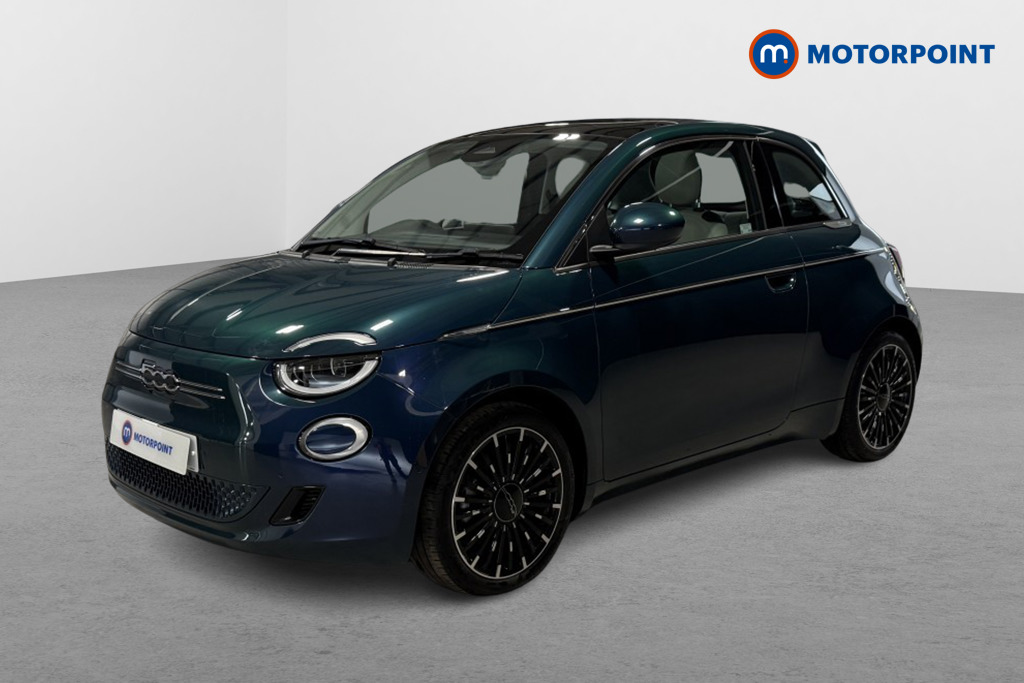 Fiat 500 La Prima Automatic Electric Hatchback - Stock Number (1546961) - Passenger side front corner