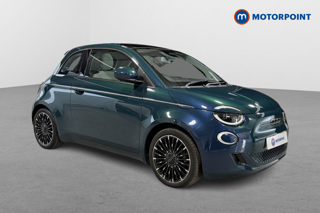 Fiat 500 La Prima Automatic Electric Hatchback - Stock Number (1546961) - Drivers side front corner