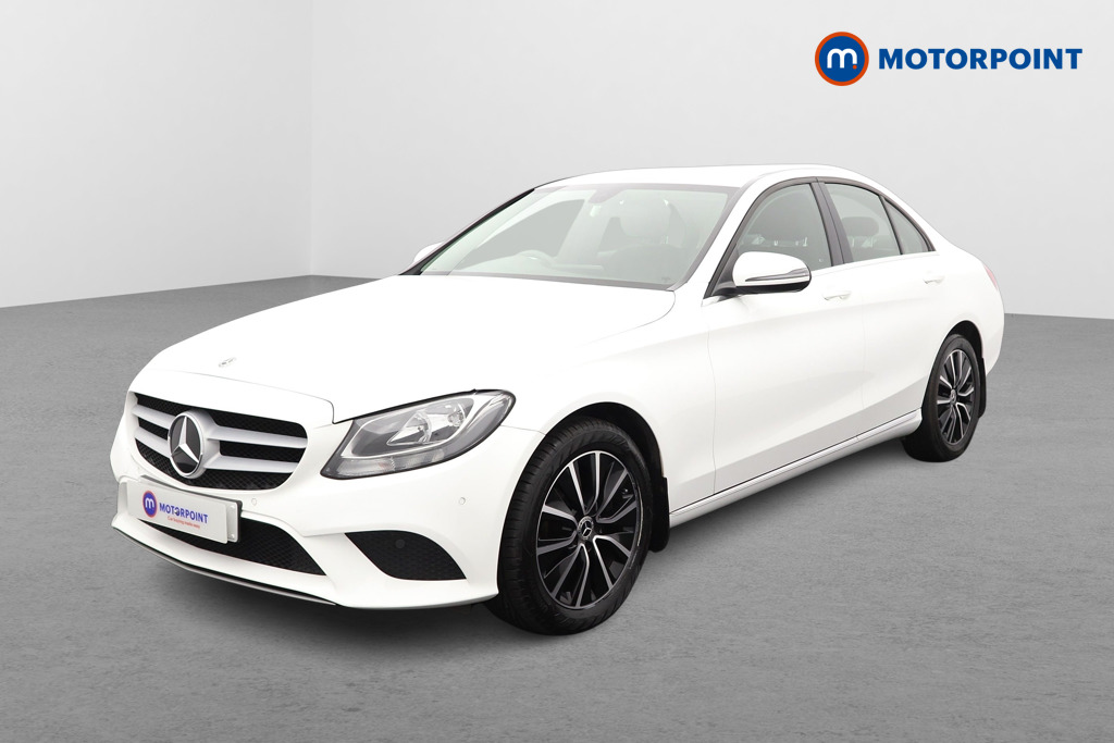 Mercedes-Benz C Class SE Automatic Diesel Saloon - Stock Number (1548971) - Passenger side front corner