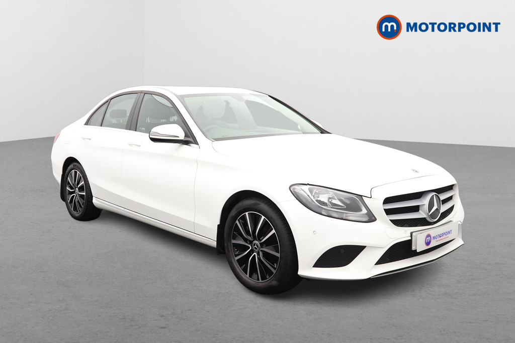 Mercedes-Benz C Class SE Automatic Diesel Saloon - Stock Number (1548971) - Drivers side front corner