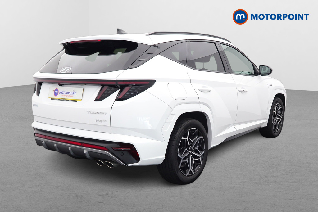 Hyundai Tucson N Line Automatic Petrol Plug-In Hybrid SUV - Stock Number (1549374) - Drivers side rear corner