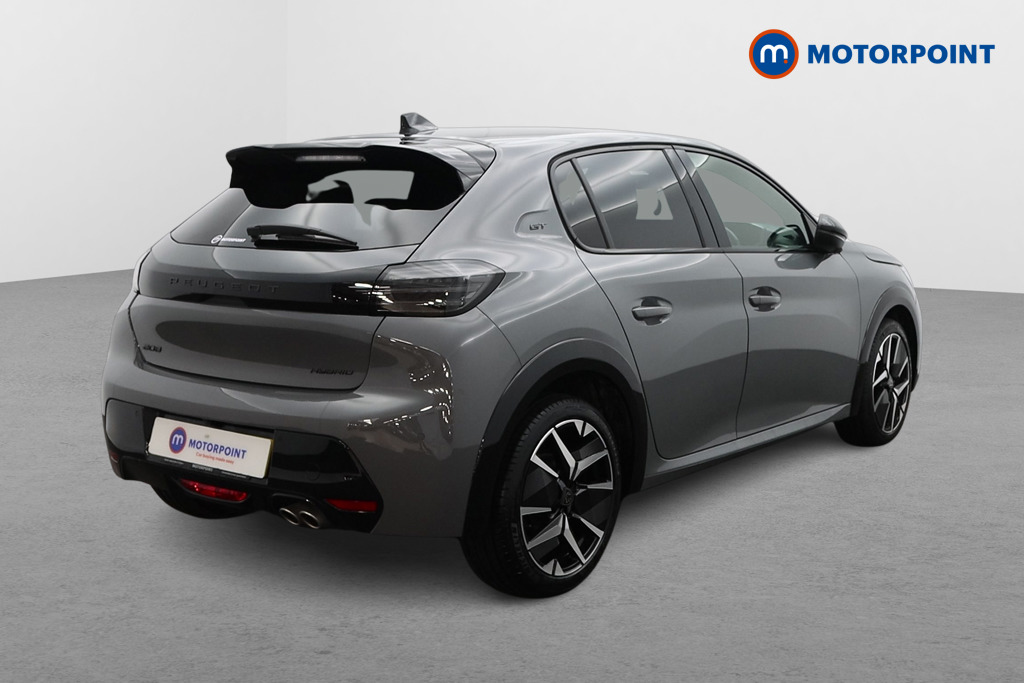 Peugeot 208 GT Automatic Petrol-Electric Hybrid Hatchback - Stock Number (1549945) - Drivers side rear corner