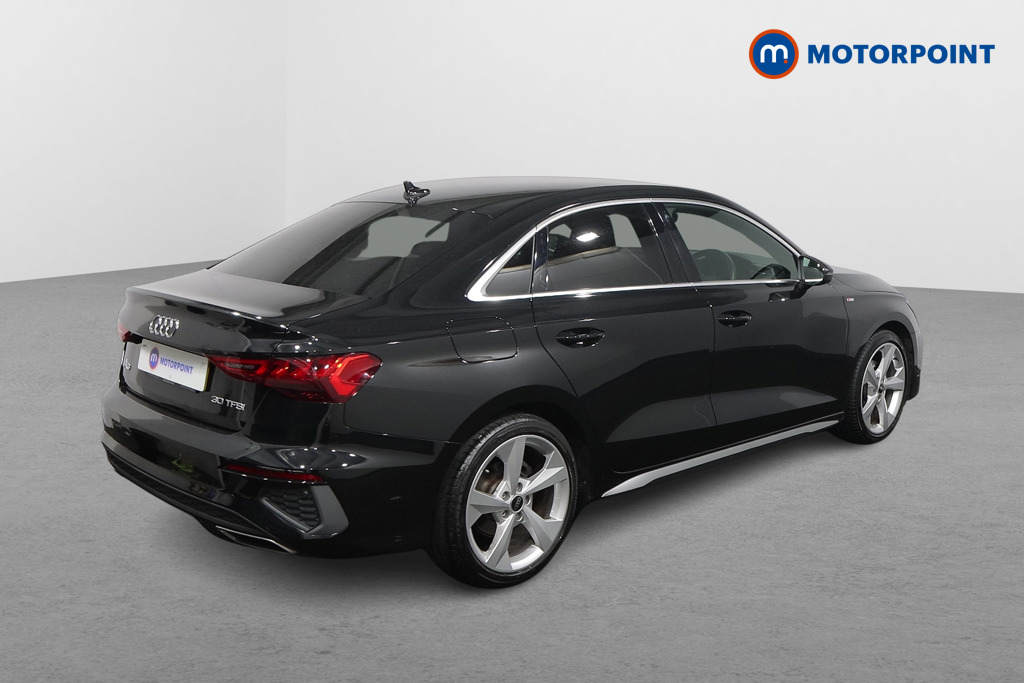 Audi A3 S Line Manual Petrol Saloon - Stock Number (1550008) - Drivers side rear corner