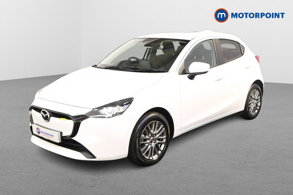 Mazda 2 Exclusive-Line Manual Petrol-Electric Hybrid Hatchback - Stock Number (1551243) - Passenger side front corner