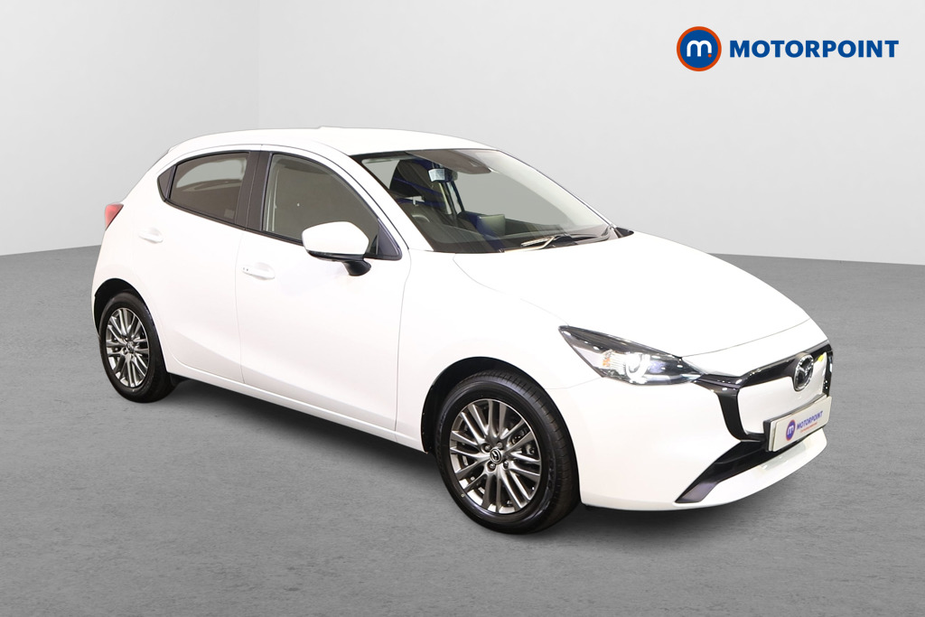 Mazda 2 Exclusive-Line Manual Petrol-Electric Hybrid Hatchback - Stock Number (1551243) - Drivers side front corner