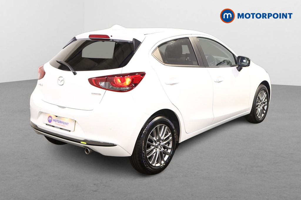 Mazda 2 Exclusive-Line Manual Petrol-Electric Hybrid Hatchback - Stock Number (1551243) - Drivers side rear corner