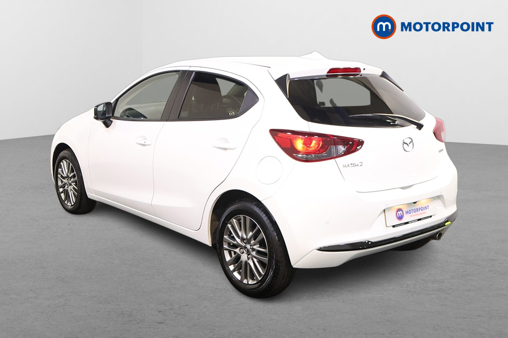Mazda 2 Exclusive-Line Manual Petrol-Electric Hybrid Hatchback - Stock Number (1551243) - Passenger side rear corner