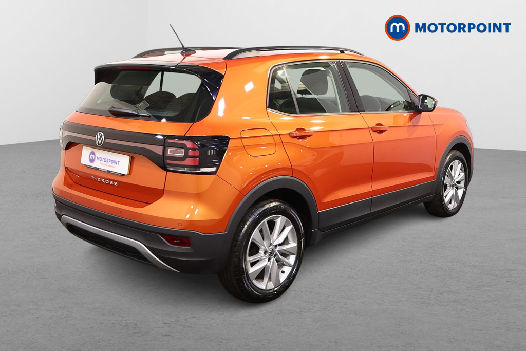 Volkswagen T-Cross SE Manual Petrol SUV - Stock Number (1552258) - Drivers side rear corner