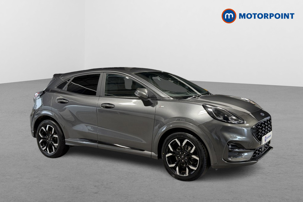 Ford Puma St-Line X Manual Petrol-Electric Hybrid SUV - Stock Number (1552429) - Drivers side front corner
