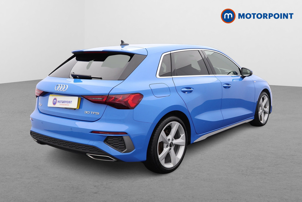 Audi A3 S Line Automatic Petrol Hatchback - Stock Number (1552578) - Drivers side rear corner