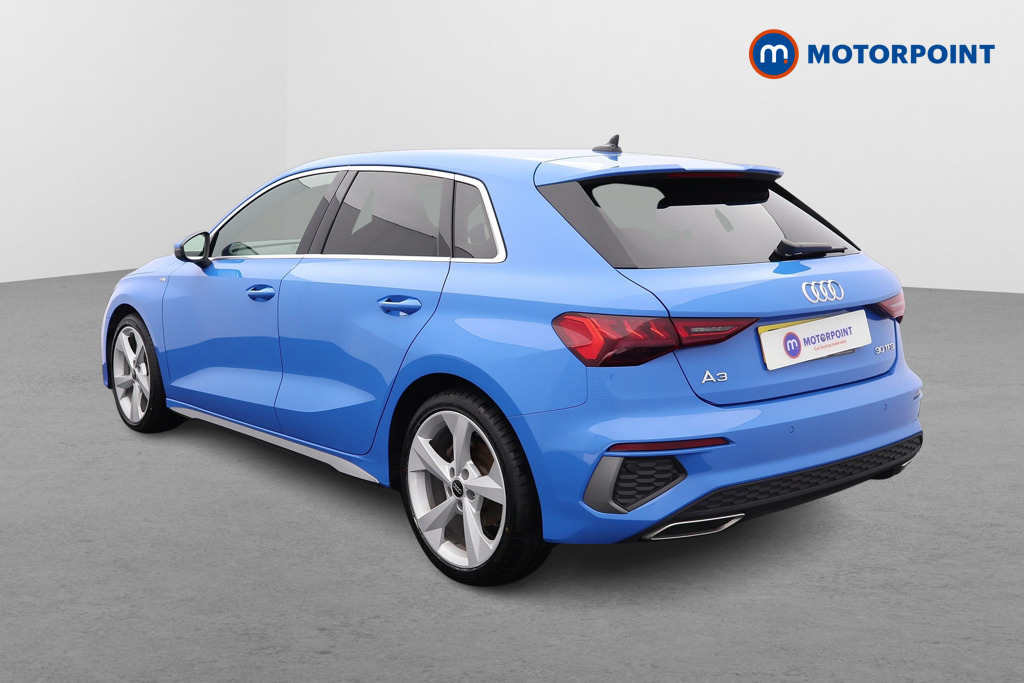 Audi A3 S Line Automatic Petrol Hatchback - Stock Number (1552578) - Passenger side rear corner