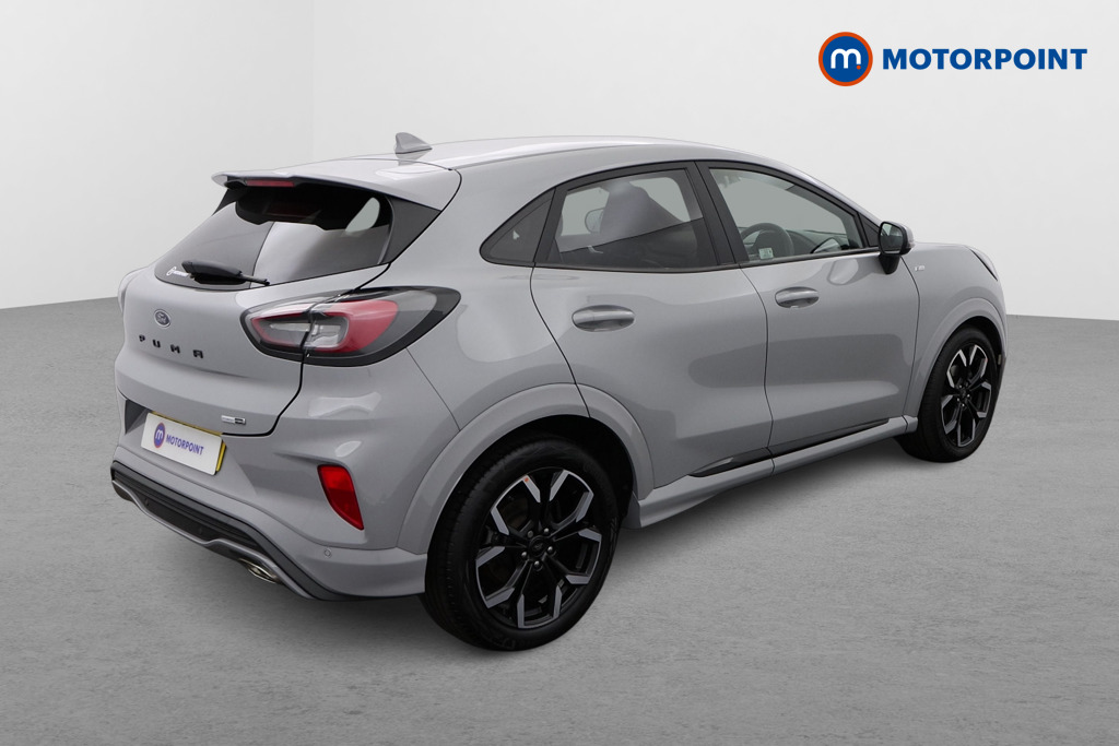 Ford Puma St-Line X Manual Petrol-Electric Hybrid SUV - Stock Number (1552622) - Drivers side rear corner
