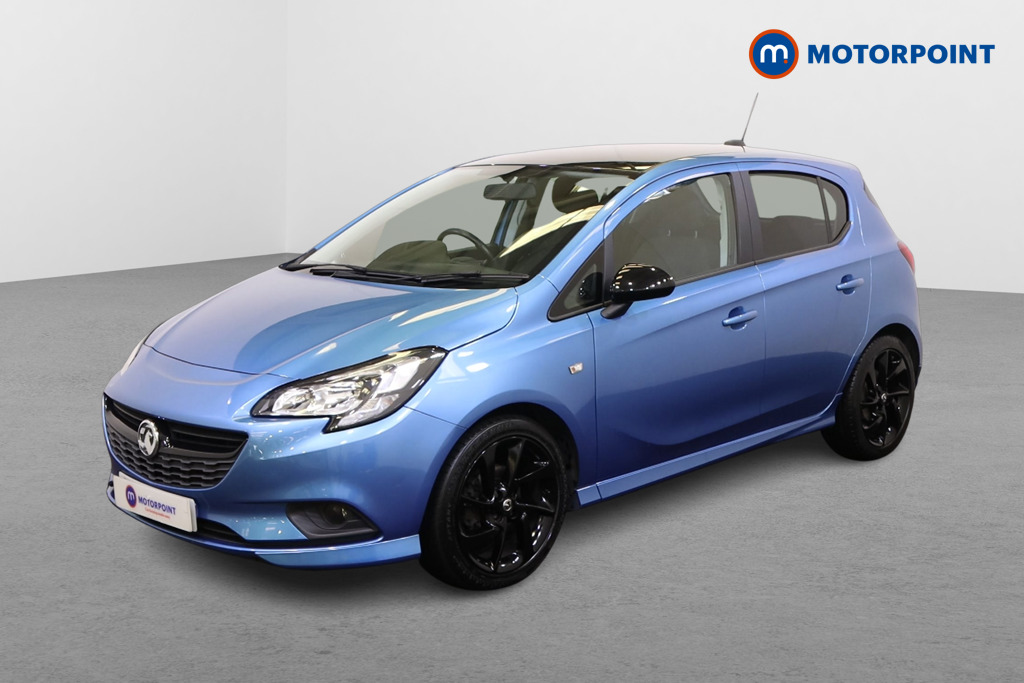 Vauxhall Corsa Sri Vx-Line Nav Black Manual Petrol Hatchback - Stock Number (1552756) - Passenger side front corner