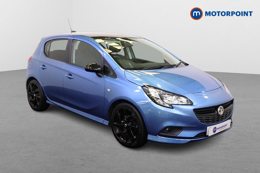 Vauxhall Corsa Sri Vx-Line Nav Black Manual Petrol Hatchback - Stock Number (1552756) - Drivers side front corner