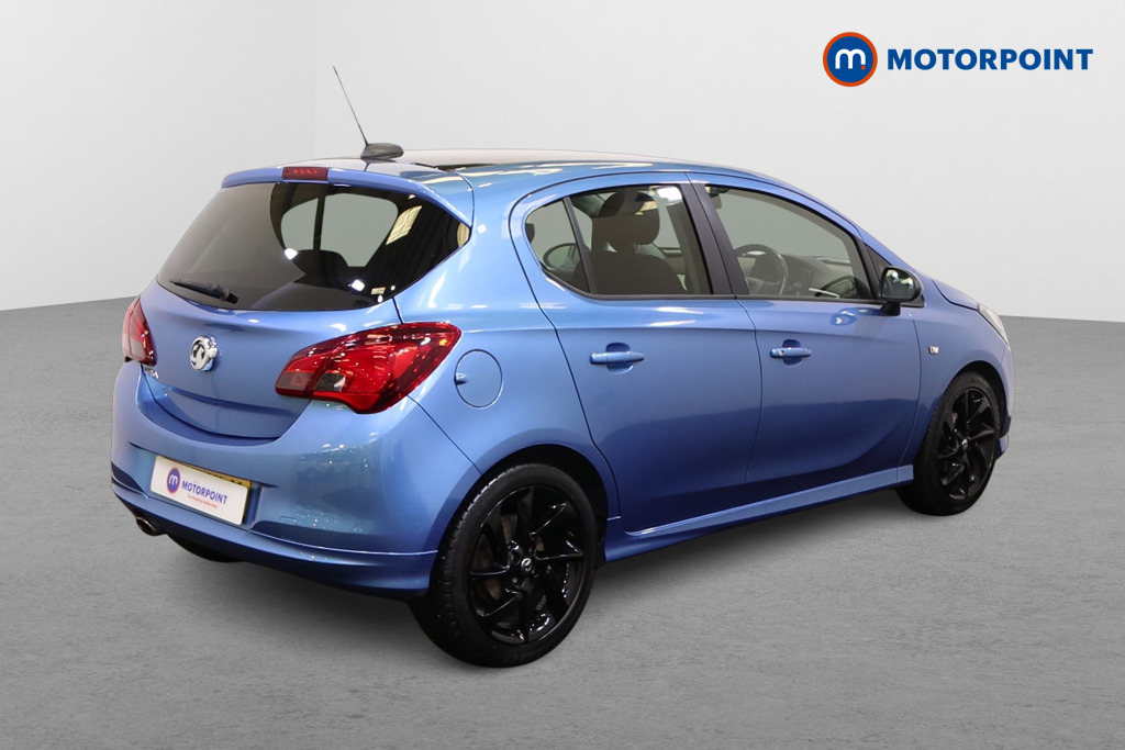 Vauxhall Corsa Sri Vx-Line Nav Black Manual Petrol Hatchback - Stock Number (1552756) - Drivers side rear corner