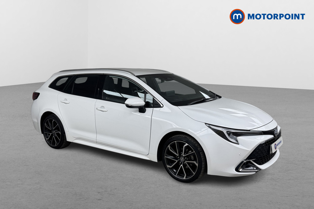 Toyota Corolla Excel Automatic Petrol-Electric Hybrid Estate - Stock Number (1554245) - Drivers side front corner