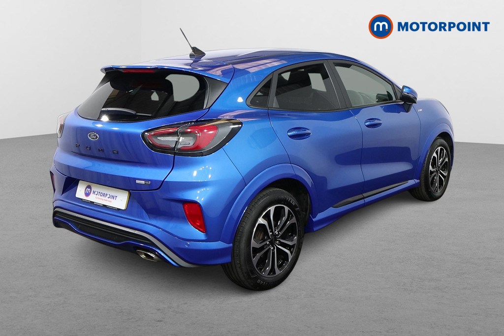 Ford Puma St-Line Manual Petrol-Electric Hybrid SUV - Stock Number (1521631) - Drivers side rear corner