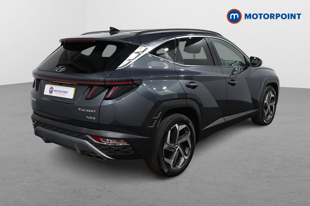 Hyundai Tucson Premium Automatic Petrol-Electric Hybrid SUV - Stock Number (1523579) - Drivers side rear corner