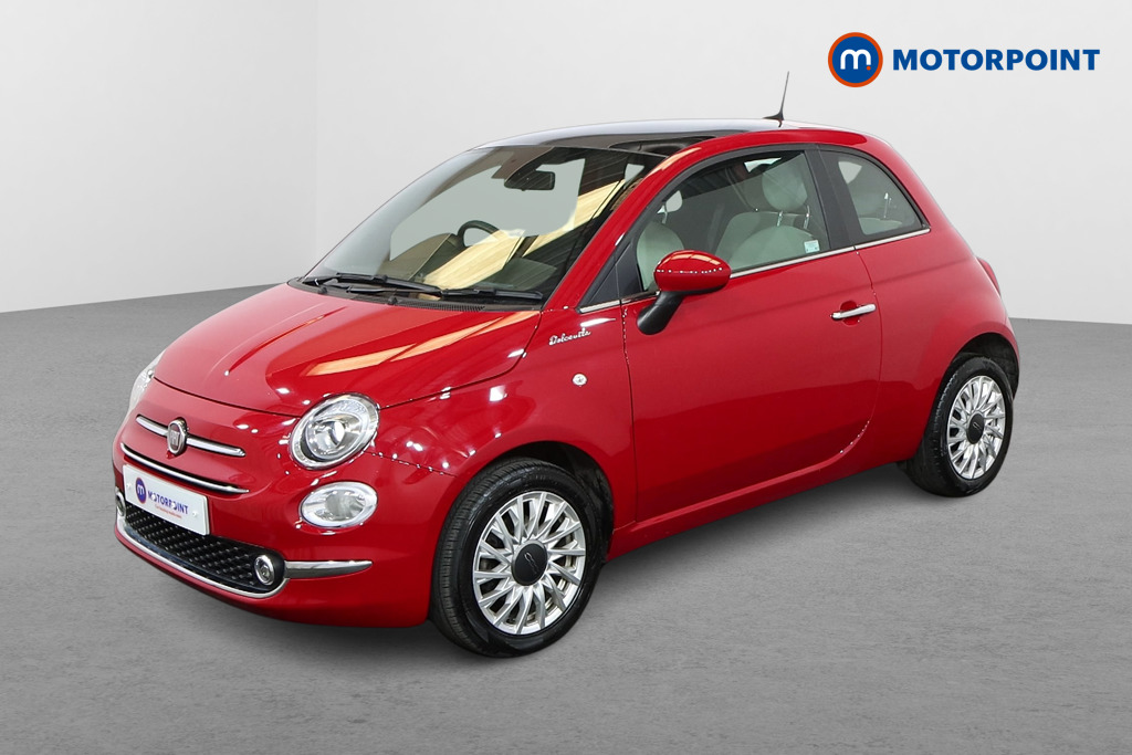 Fiat 500 Dolcevita Manual Petrol-Electric Hybrid Hatchback - Stock Number (1543123) - Passenger side front corner