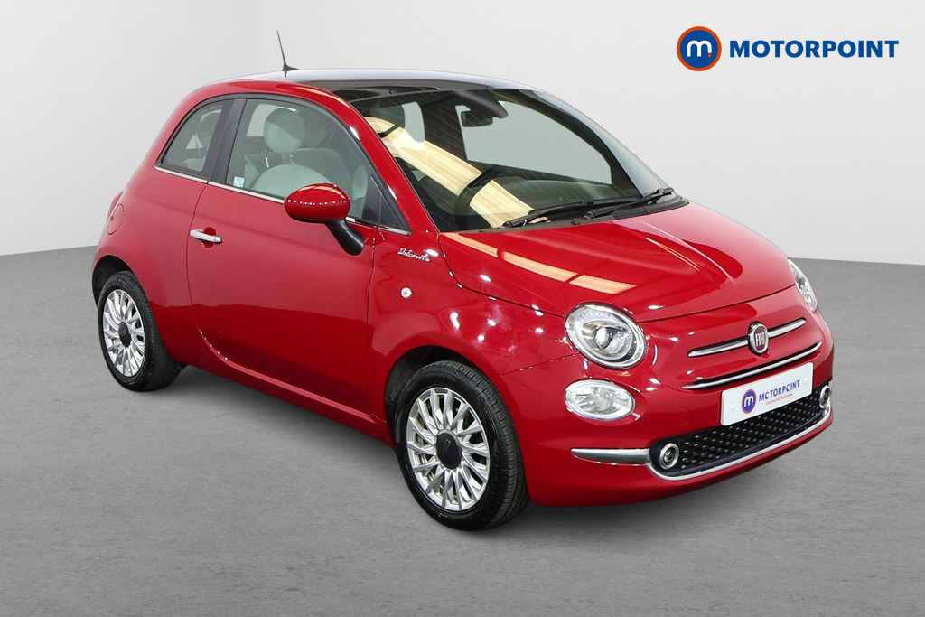 Fiat 500 Dolcevita Manual Petrol-Electric Hybrid Hatchback - Stock Number (1543123) - Drivers side front corner