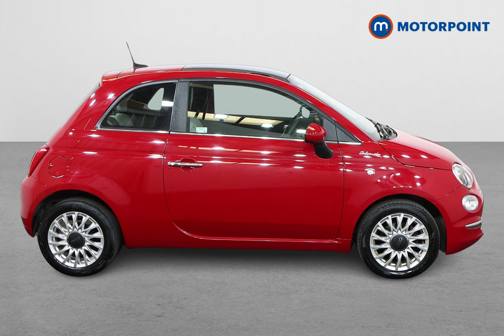 Fiat 500 Dolcevita Manual Petrol-Electric Hybrid Hatchback - Stock Number (1543123) - Drivers side