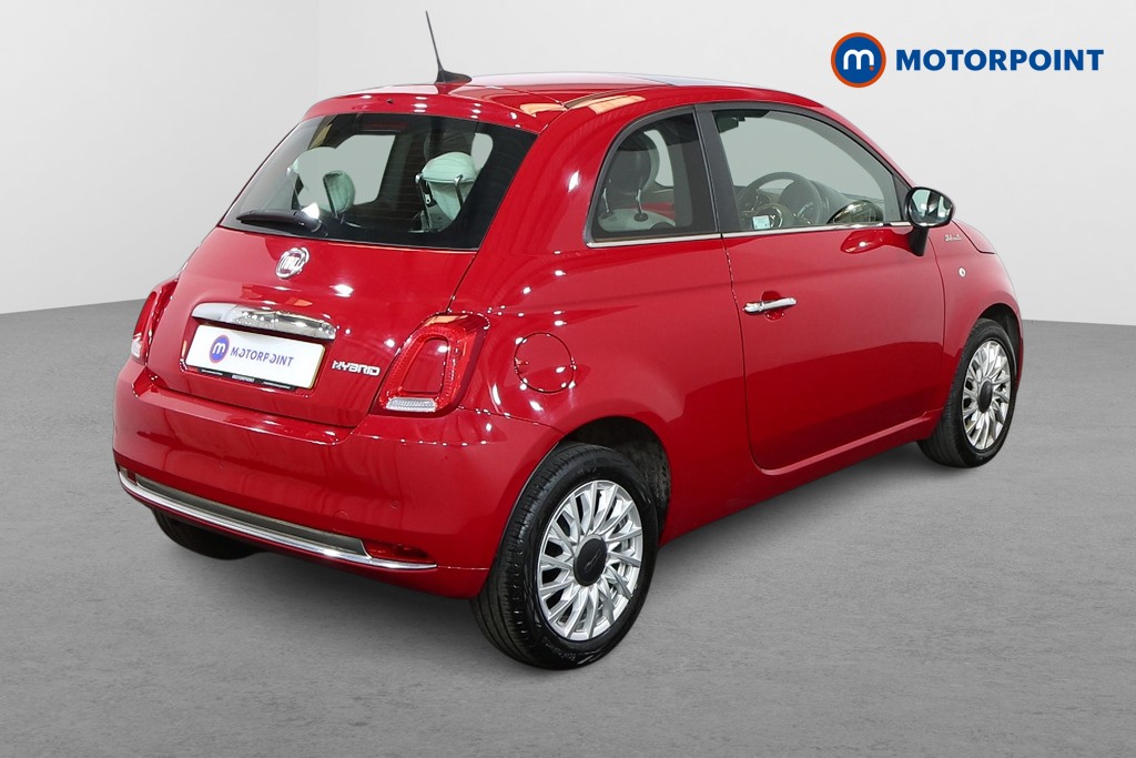 Fiat 500 Dolcevita Manual Petrol-Electric Hybrid Hatchback - Stock Number (1543123) - Drivers side rear corner