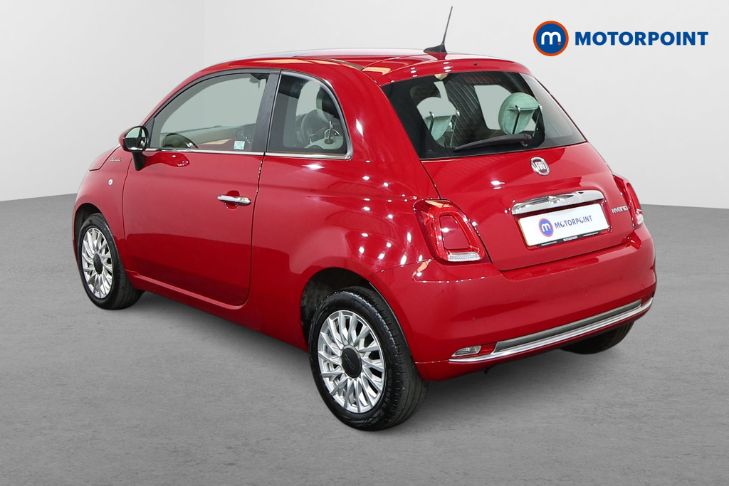 Fiat 500 Dolcevita Manual Petrol-Electric Hybrid Hatchback - Stock Number (1543123) - Passenger side rear corner